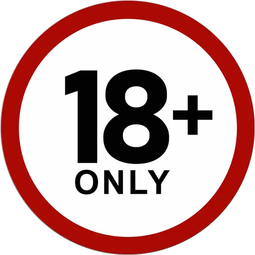 maggiori 18 anni logo icona